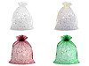 Sacchetto regalo, in organza, dimensioni: 20 x 26 cm