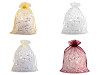 Sacchetto regalo, in organza, dimensioni: 20 x 26 cm
