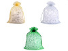 Sacchetto regalo, in organza, dimensioni: 20 x 26 cm