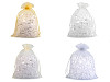 Sac cadeau en organza, 20 x 26 cm