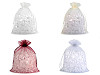 Sacchetto regalo, in organza, dimensioni: 20 x 26 cm