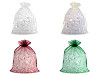 Sacchetto regalo, in organza, dimensioni: 20 x 26 cm