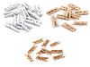 Wooden Clothespins / Clothing Pins / Pegs 4x25 mm