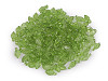 Plastové korálky lístečky mix 5x10 mm