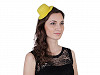 Mini klobouček / fascinátor k dozdobení Ø13,5 cm