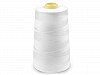 Polyesterové nitě pro overlocky i klasické šití návin 5000 yards PES 40/2 Jason bílé