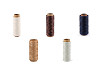 Fil polyester ciré, largeur 1 mm