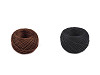 Fil de lin 100 %, pot en plastique de 50 m 