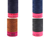Filo per cucito, in poliestere, lunghezza: 30 m, set jeans, Aspo 30 