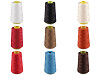 Fils en polyester pour surjeteuses et couture classique, 3000 yards PES 40S/2