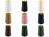 Fils en polyester pour surjeteuses et couture classique, 3000 yards PES 40S/2