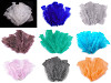 Plumas de pavo de colores largo 11-17 cm