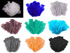 Plumas de pavo de colores largo 11-17 cm