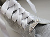 Ornement décoratif en strass, 12 x 50 mm