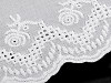 Broderie Anglaise Cotton Eyelet Lace Trim width 11 cm
