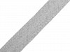 Šikmý proužek bavlněný šíře 14 mm zažehlený