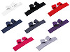 Bord-côte élastique, largeur 7 cm (2x manches, 1x taille)