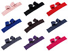 Bord-côte élastique, largeur 7 cm (2x manches, 1x taille)