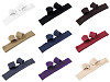 Bündchenstoff elastisch Breite 7 cm Set (2x Ärmel, 1x Taille)
