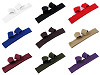 Bordo con costine elasticizzato, larghezza: 7 cm (2 x maniche, 1 x vita)