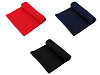 Elastický náplet žebrovaný 15x70 cm