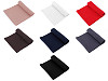 Bordo con costine elasticizzato per polsini e cintura, dimensioni: 15 x 80 cm