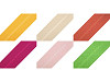Sbieco semplice, in cotone, larghezza: 20 mm