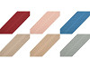 Sbieco semplice, in cotone, larghezza: 20 mm