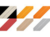Sbieco semplice, in cotone, larghezza: 20 mm