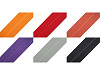 Sbieco semplice, in cotone, larghezza: 20 mm
