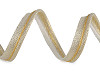 Lurexová paspulka / kéder šírka 10 mm