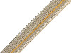 Lurexová paspulka / kéder šírka 10 mm