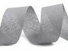 Ruban de biais en coton, largeur à plat 30 mm