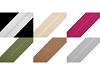 Sbieco semplice, in cotone, larghezza: 30 mm