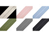 Sbieco semplice, in cotone, larghezza: 30 mm