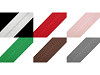 Sbieco semplice, in cotone, larghezza: 30 mm