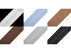 Sbieco semplice, in cotone, larghezza: 30 mm