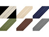 Sbieco semplice, in cotone, larghezza: 30 mm