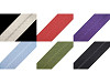 Sbieco semplice, in cotone, larghezza: 30 mm