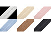 Sbieco semplice, in cotone, larghezza: 30 mm
