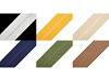 Sbieco semplice, in cotone, larghezza: 30 mm