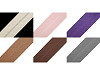 Sbieco semplice, in cotone, larghezza: 30 mm