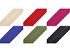 Sbieco semplice, in cotone, larghezza: 30 mm