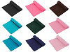 Bordo con costine elasticizzato lavorato a maglia, forma: tubolare, dimensioni: 16 x 80 cm