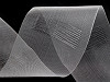 Függönyráncoló átlátszó bujtatós szélessége 80 mm ceruzás ráncolású