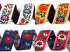 Ruban de costume folklorique en polyester, largeur 35 mm