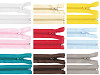 Fermeture Éclair en nylon pour vestes, No 5, extrémité ouverte, 40 cm, POL
