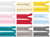 Cremallera de nailon POL, n.º 5, extremo abierto, 40 cm, para chaqueta