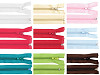 Fermeture Éclair en nylon pour vestes, No 5, extrémité ouverte, 45 cm, POL