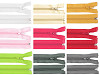 Cremallera de nailon POL, n.º 5, extremo abierto, 50 cm, para chaqueta